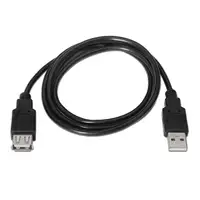 AISENS A101-0015 cable USB USB 2.0 1 m USB A Negro