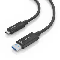 AISENS A157-0927 cable USB USB 3.2 Gen 2 (3.1 Gen 2) 40 m 2 x USB A USB C Negro