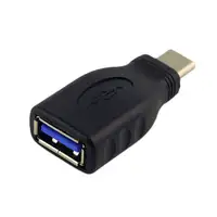 AISENS A108-0323 cambiador de género para cable USB-C USB-A Negro
