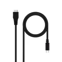 Nanocable 10.01.1201-BK cable USB USB 3.2 Gen 1 (3.1 Gen 1) 1 m USB C Micro-USB B
