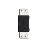 Nanocable 10.02.0001 cambiador de género para cable USB 2.0 Negro