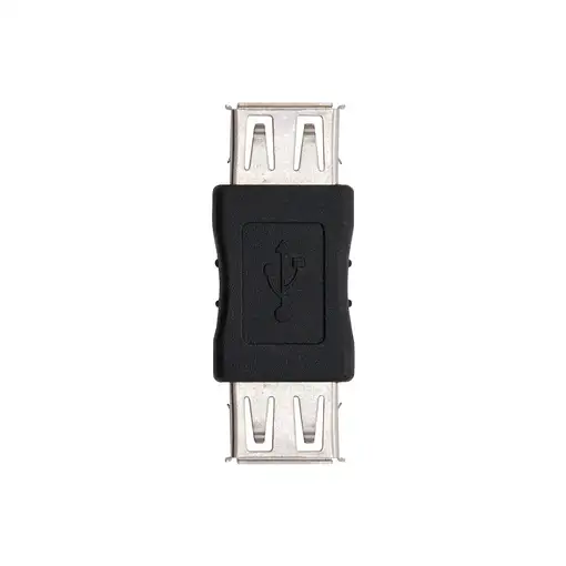 Nanocable 10.02.0001 cambiador de género para cable USB 2.0 Negro