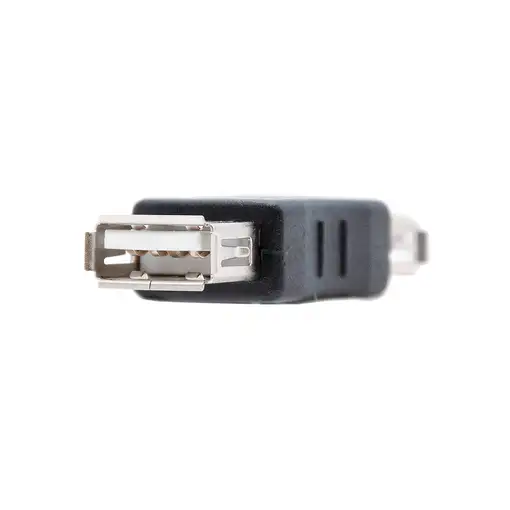 Nanocable 10.02.0001 cambiador de género para cable USB 2.0 Negro