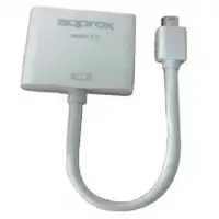 Approx appC13V2 0,18 m Mini DisplayPort VGA (D-Sub) Blanco