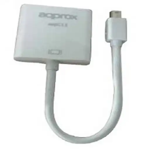 Approx appC13V2 0,18 m Mini DisplayPort VGA (D-Sub) Blanco