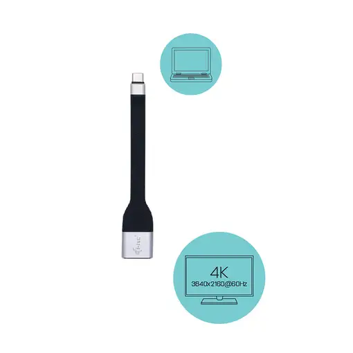 i-tec USB-C Flat DP Adapter 4K/60 Hz