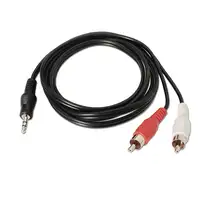 AISENS A128-0147 cable de audio 1,5 m 3,5mm 2 x RCA Negro