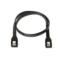 AISENS A130-0157 cable de SATA 0,5 m SATA 7-pin Negro