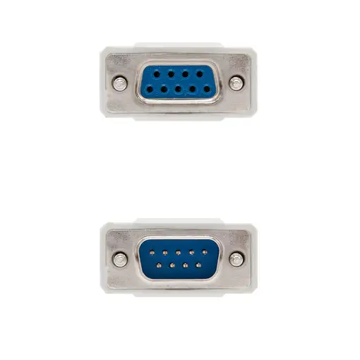 Nanocable 10.14.0503 cable de serie Beige 3 m DB9