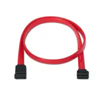 AISENS A130-0155 cable de SATA 0,5 m SATA 7-pin Negro, Rojo