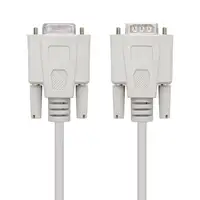 Nanocable 10.14.0502 cable de serie Beige 1,8 m DB9