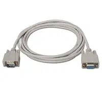 AISENS A112-0065 cable de serie Beige 1,8 m DB9