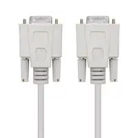 Nanocable CABLE SERIE NULL MODEM, DB9/H-DB9/H, 1.8 M