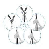 AISENS A151-0917 organizador de cables Universal Pasacables Blanco 1 pieza(s)