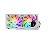 Mars Gaming ML-LCD240, Refrigeración Líquida AIO, TDP 500W, 2x Ventiladores FDB AR