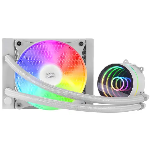 Mars Gaming ML-ONE120, Refrigeración Líquida CPU, TDP 200 W, Espejo Infinito, Vent