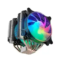 Mars Gaming Disipador CPU, Doble Torre Refrigeración, 6 Heatpipes HCT, TDP 300 W,