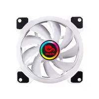 TALIUS Ventilador caja ARGB Iris 16Led 12cm Blanco para caja Cronos