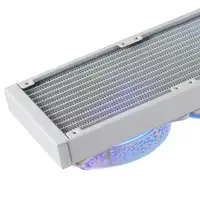 Mars Gaming ML-ONE240 Blanco, Refrigeración Líquida CPU, TDP 400W, Espejo Infinito