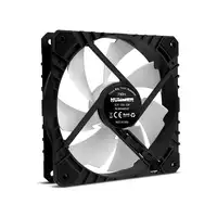 NOX Hummer H-FAN PRO Carcasa del ordenador Ventilador 12 cm Negro, Blanco