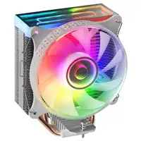 Mars Gaming MCPU-VR, Disipador CPU, Doble Espejo Infinito ARGB, 4 Heatpipes HCT, T