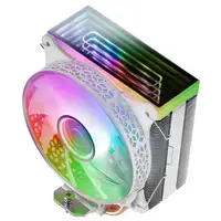 Mars Gaming MCPU-VR, Disipador CPU, Doble Espejo Infinito ARGB, 4 Heatpipes HCT, T