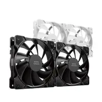 Mars Gaming MF-PROX2 Negro, Kit 2 Ventiladores 120mm, Sistema Anti-vibraciones, Ul