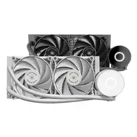 Mars Gaming ML-PRO240, Refrigeración Líquida CPU Profesional, TDP 450W, 2 Ventilad