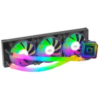 Mars Gaming ML-ULTRA360 Negro, Refrigeración Líquida CPU, TDP 650W, Espejo Infinit