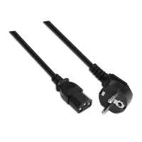 AISENS A132-0168 cable de transmisión Negro 3 m CEE7/7 C13 acoplador