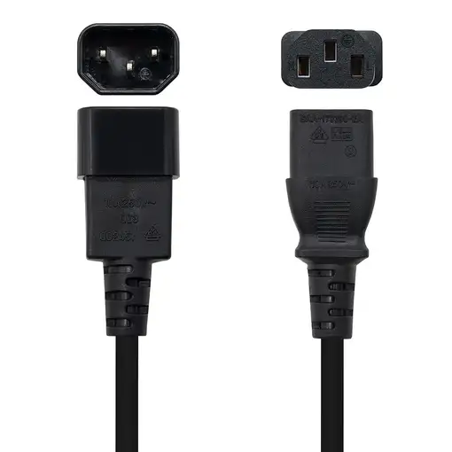 Nanocable CABLE ALIM. CPU C13/H-C14/M 1.5 M