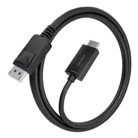 AISENS Cable conversor DisplayPort a HDMI 4K@60Hz, DP/M-HDMI/M, Negro, 2.0m
