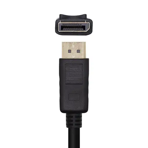 AISENS Cable DisplayPort V1.2 4K@60Hz, DP/M-DP/M, Negro, 1.0m