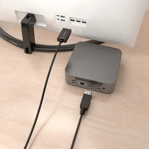 AISENS Cable conversor DisplayPort a HDMI 4K@60Hz, DP/M-HDMI/M, Negro, 3.0m