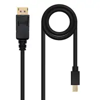Nanocable DisplayPort, 2m Mini DisplayPort Negro