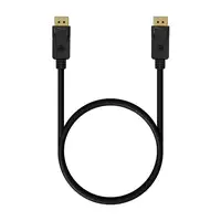 AISENS Cable DISPLAYPORT V1.2 4K@60Hz, DP/M-DP/M, Negro,1.5M