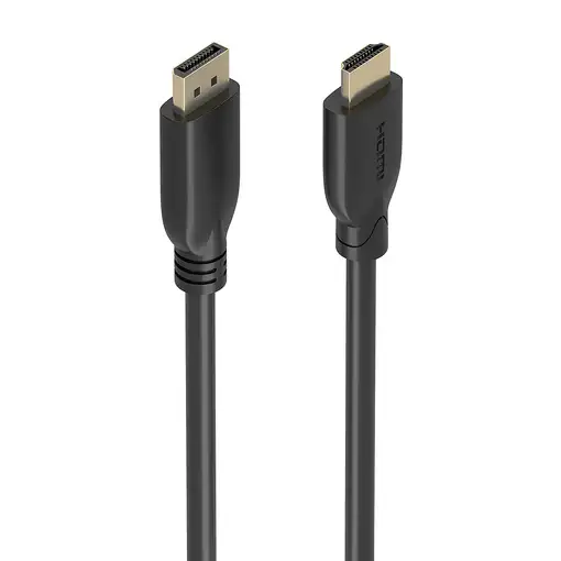 AISENS A125-0921 adaptador de cable de vídeo 7 m DisplayPort HDMI Negro