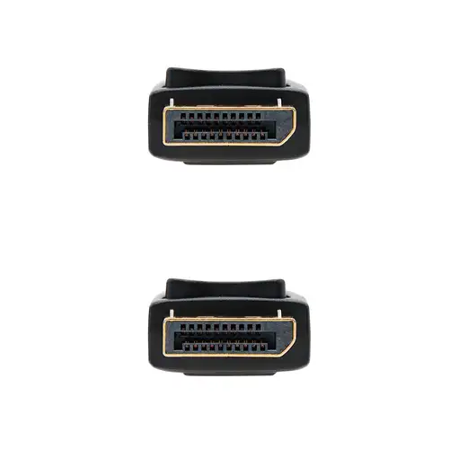 Nanocable 10.15.2301 cable DisplayPort 1 m Negro