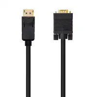 Nanocable Cable Conversor DisplayPort a VGA, DP/M - VGA/M, Negro, 1 m
