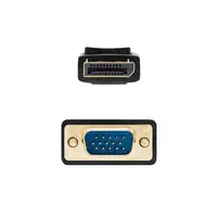 Nanocable Cable Conversor DisplayPort a VGA, DP/M - VGA/M, Negro, 1 m