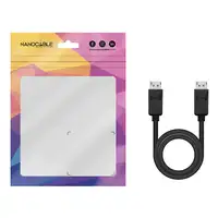 Nanocable Cable DisplayPort 1.2 CCS, DP/M - DP/M, Negro, 0.5 m