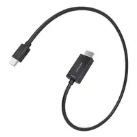 AISENS Cable conversor MINI DP a HDMI 4K@60Hz, MINI DP/M-HDMI/M, Negro, 0.6m