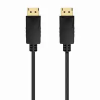 AISENS Cable DISPLAYPORT V1.2 CCS 4K@60Hz, DP/M-DP/M, Negro, 1.5m