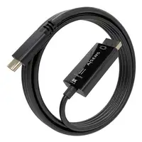 AISENS Cable Conversor Bidireccional USB-C A DISPLAYPORT 8K@60Hz, USB-C/M-DP/M, Ne
