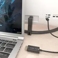 AISENS Cable Conversor Bidireccional USB-C A DISPLAYPORT 8K@60Hz, USB-C/M-DP/M, Ne