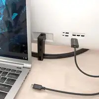 AISENS Cable Conversor Bidireccional USB-C A DISPLAYPORT 8K@60Hz, USB-C/M-DP/M, Ne