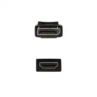 Nanocable Cable Conversor DISPLAYPORT a HDMI, DP/M - HDMI/M, Negro, 1 m