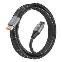 AISENS Cable DisplayPort V2.1 16K@60Hz 80 Gbps, DP/M-DP/M, Negro, 2.0m