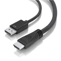 AISENS Cable conversor DisplayPort a HDMI 4K@60Hz, DP/M-HDMI/M, Negro, 5.0m