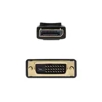 Nanocable Cable Conversor DisplayPort a DVI, DP/M - DVI/M, Negro, 1 m
